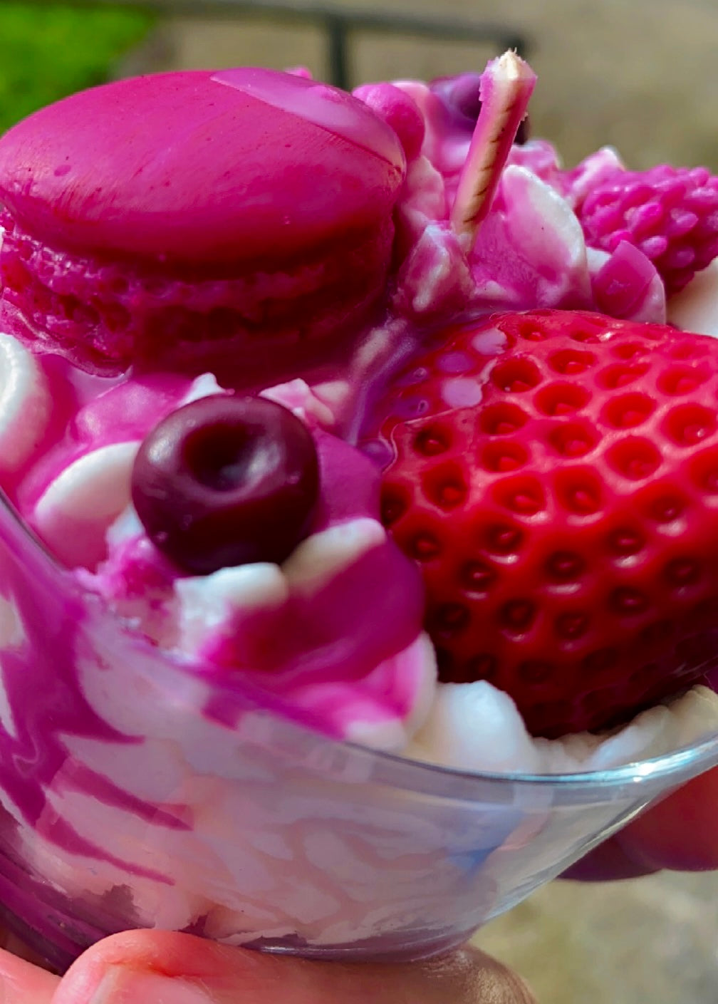 Bougie gourmande Fruits Rouges