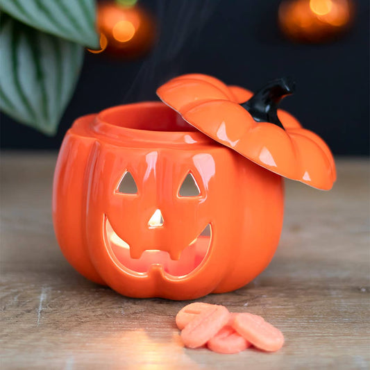 Brûleur citrouille d'halloween