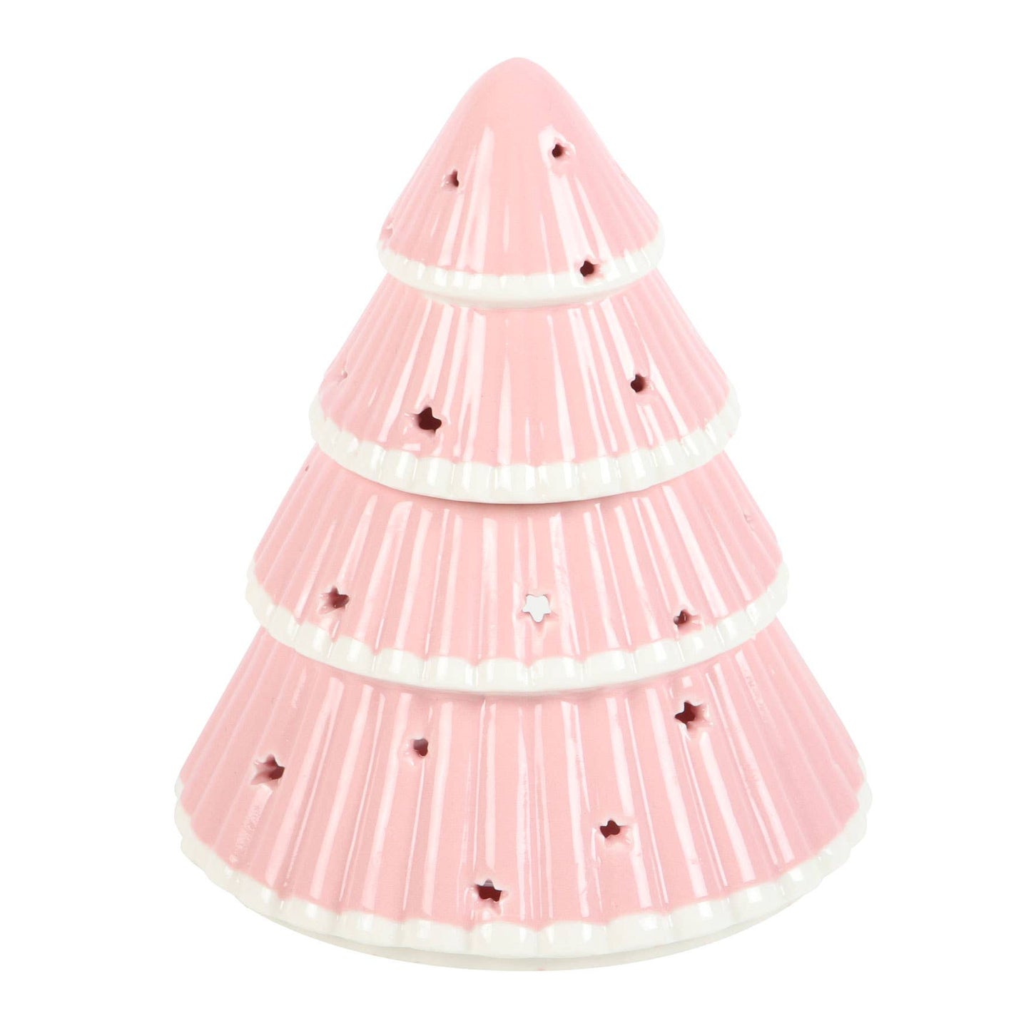 Brûleur à mazout pour sapin de Noël rose