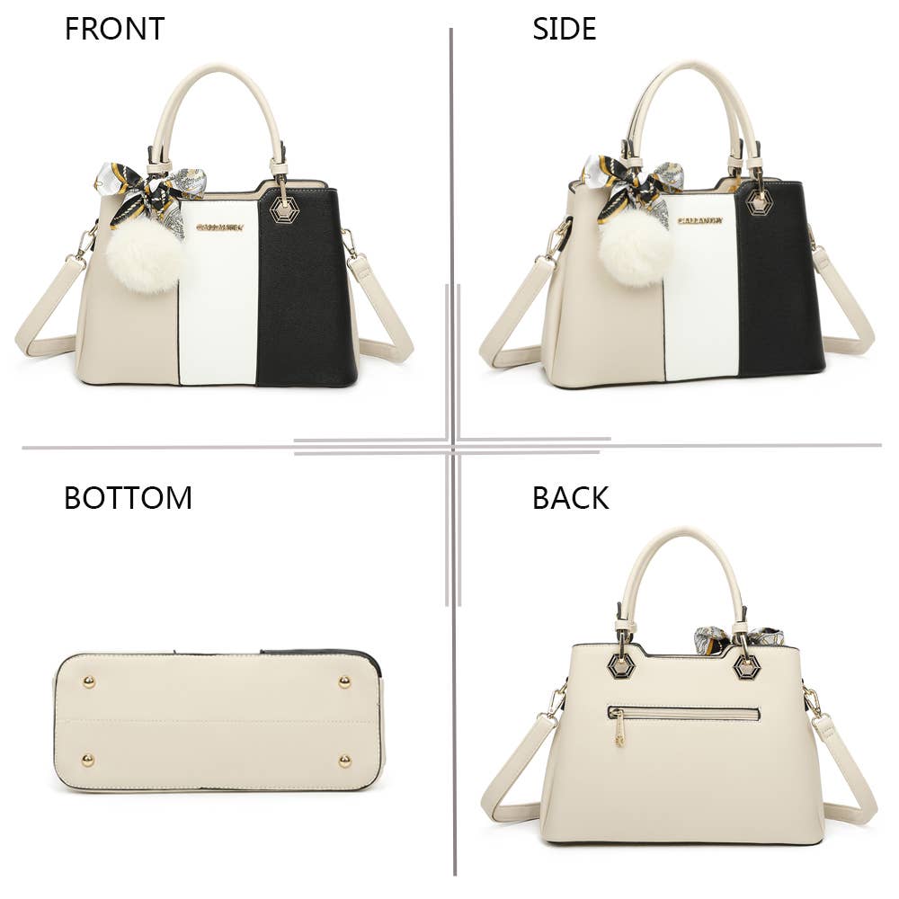Fiora Pop (M-9354-3): BEIGE/WHITE/BLACK