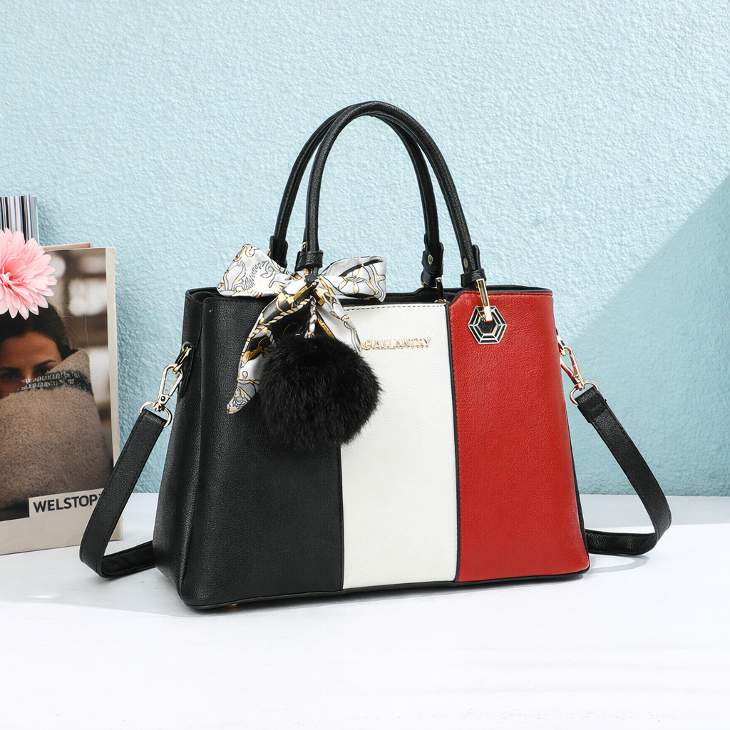 Fiora Pop (M-9354-3): BEIGE/WHITE/BLACK