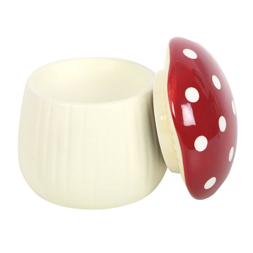 Brûleur en forme de champignon rouge