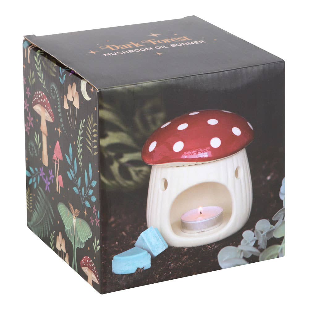 Brûleur en forme de champignon rouge