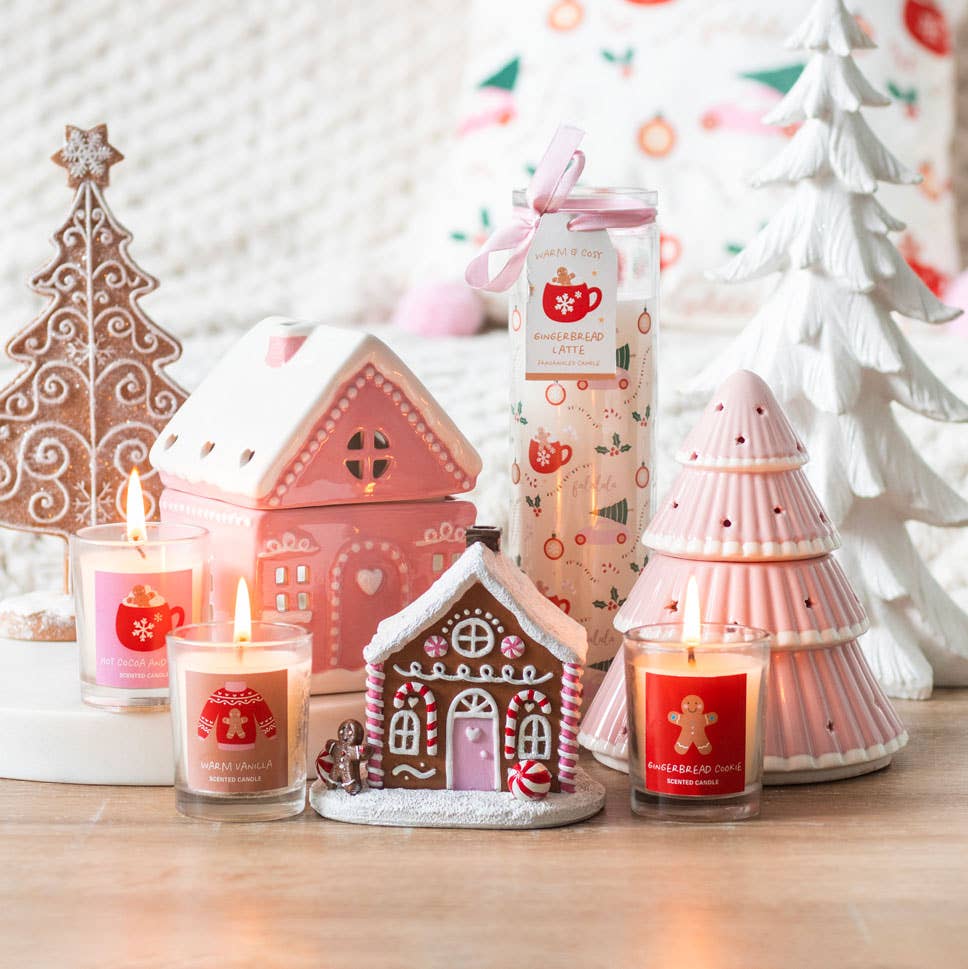 Brûleur à mazout pour sapin de Noël rose